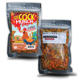 Cock Munch Spicy Trail Mix - Funny rooster and flames design - Edible gifts for men - Spicy mix, Made in the USA