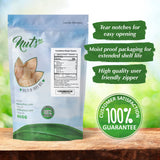 NUTS U.S. - Unsulphured Crystallized Ginger Chunks | No Artificial Colors | Fresh and Delicious Dried Gingers in Resealable Bag!!! (3 LBS)