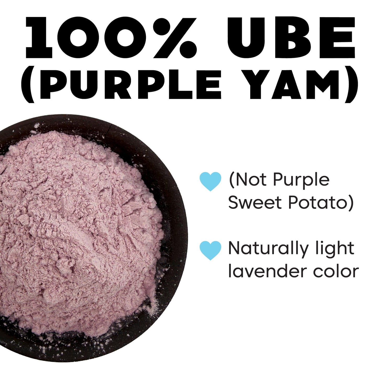 Wilderness Poets, 100% Ube Powder, Natural Purple Yam Powder (4 oz. bag) Baking, Beverages, Natural Color