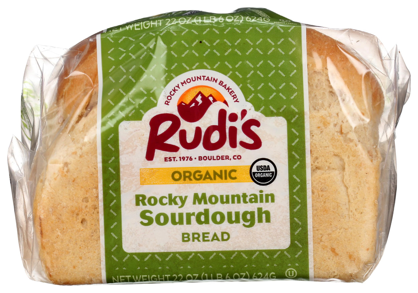 Rudis Bakery Organic Mountain Sourdough Bread, 22 OZ