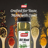 Badia Dill Weed 7 oz - Dill Seasoning Herb for Fish, Pickles, Dressings, Sauces & Salads, Gluten Free, Kosher