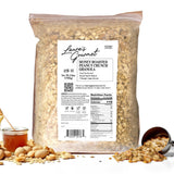 Laura's Gourmet Granola Honey Roasted Peanut Crunch, 2 lb, Gluten-Free Oats, Vegetarian, Dairy & Soy Free Snack, Organic Honey Roasted Peanuts