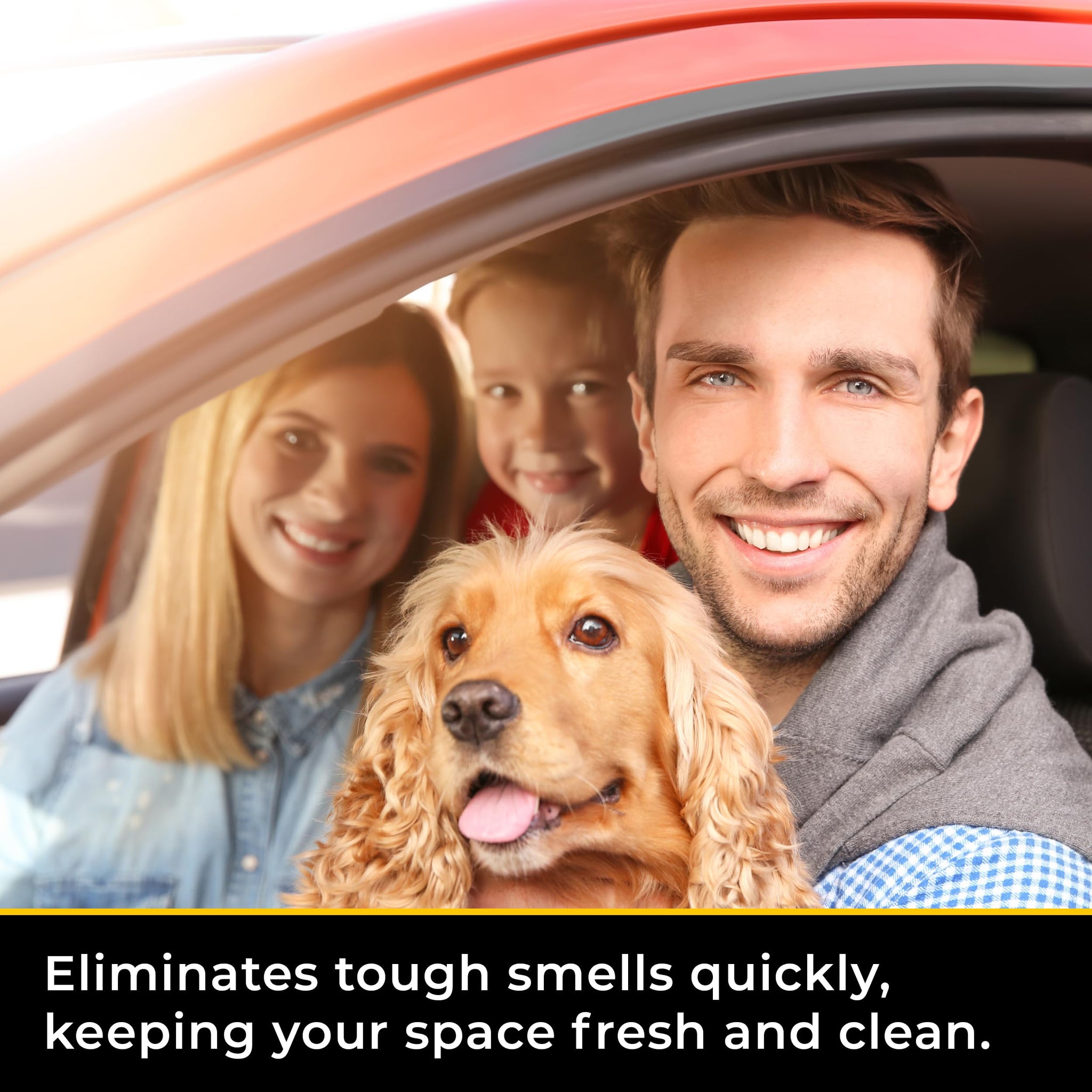 Scent Bomb Odor Eliminator Spray Enzyme Based Strong Pet Odor Eliminator for Home, Air Freshener for Room, Bathroom and Kitchen, Removes Smoke Dog Pee
