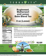 Thyroid Support Tea (Loose) - Bugleweed, Motherwort and Lemon Balm (8 oz, ZIN: 511182)