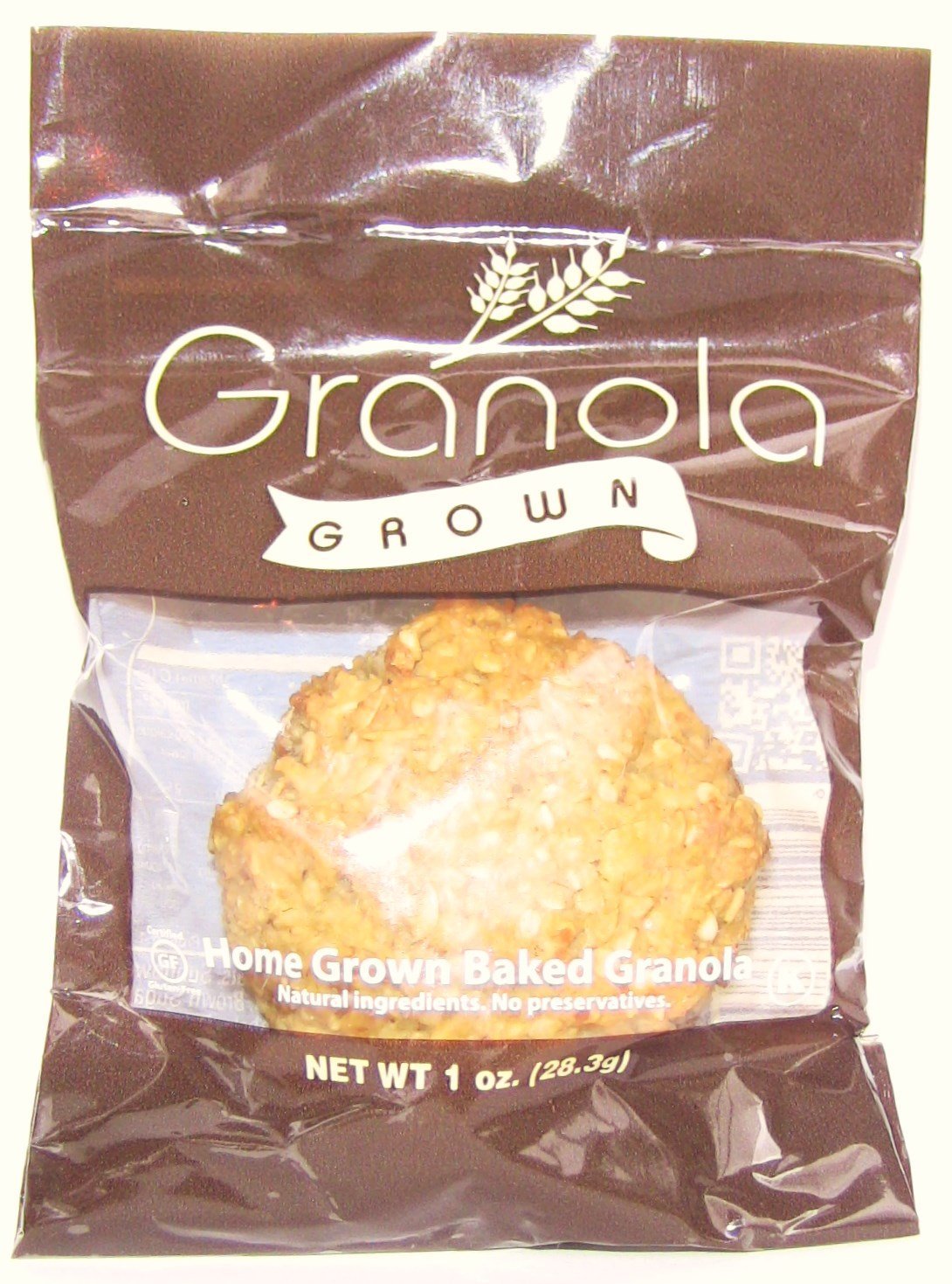 Homegrown All-Natural, Gluten-Free, Kosher Baked Granola 1 oz (10 pack)