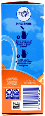Crystal Light Classic Orange Drink Mix, 10-Quart Canister (Pack of 5)