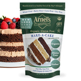 Make-a-Cake Mix, Certified Gluten free, Organic, non-GMO Verified, Certified Kosher, Gluten Free Baking, 2-pounds