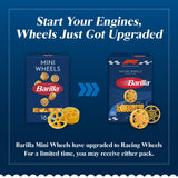 Barilla Mini Wheels Pasta, 16 oz. Box (Pack of 12) - Non-GMO Pasta Made with Durum Wheat Semolina - Kosher Certified Pasta