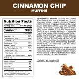 Antonina's Gluten-Free Bakery Cinnamon Chip Muffins | Nut Free | Peanut Free | Soy Free | Taste Homemade | Eigtht 4-Packs (32 Muffins)