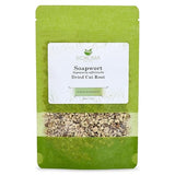 Biokoma Soapwort Dried Root 3.55oz - Saponaria officinalis Herbal Tea Cut Root - Pure Natural Dried Herbs - Resealable Moisture Proof Pouch - No