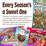 Palmer Choco Fluff Pumpkins, Fall Themed, Filled with Creamy Marshmallow, Individually Wrapped Holiday Candy, Making Candy Fun Since 1948 (9oz)