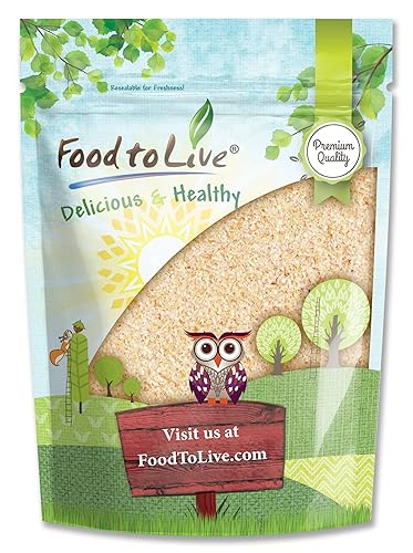 Food to Live - Granulated Garlic, 1.5 Pounds - Dried Coarse Garlic Granules, Raw, Vegan, Bulk Spice. High in Vitamin B, Dietary Fiber, Selenium.