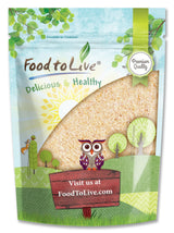 Food to Live - Granulated Garlic, 1.5 Pounds - Dried Coarse Garlic Granules, Raw, Vegan, Bulk Spice. High in Vitamin B, Dietary Fiber, Selenium.