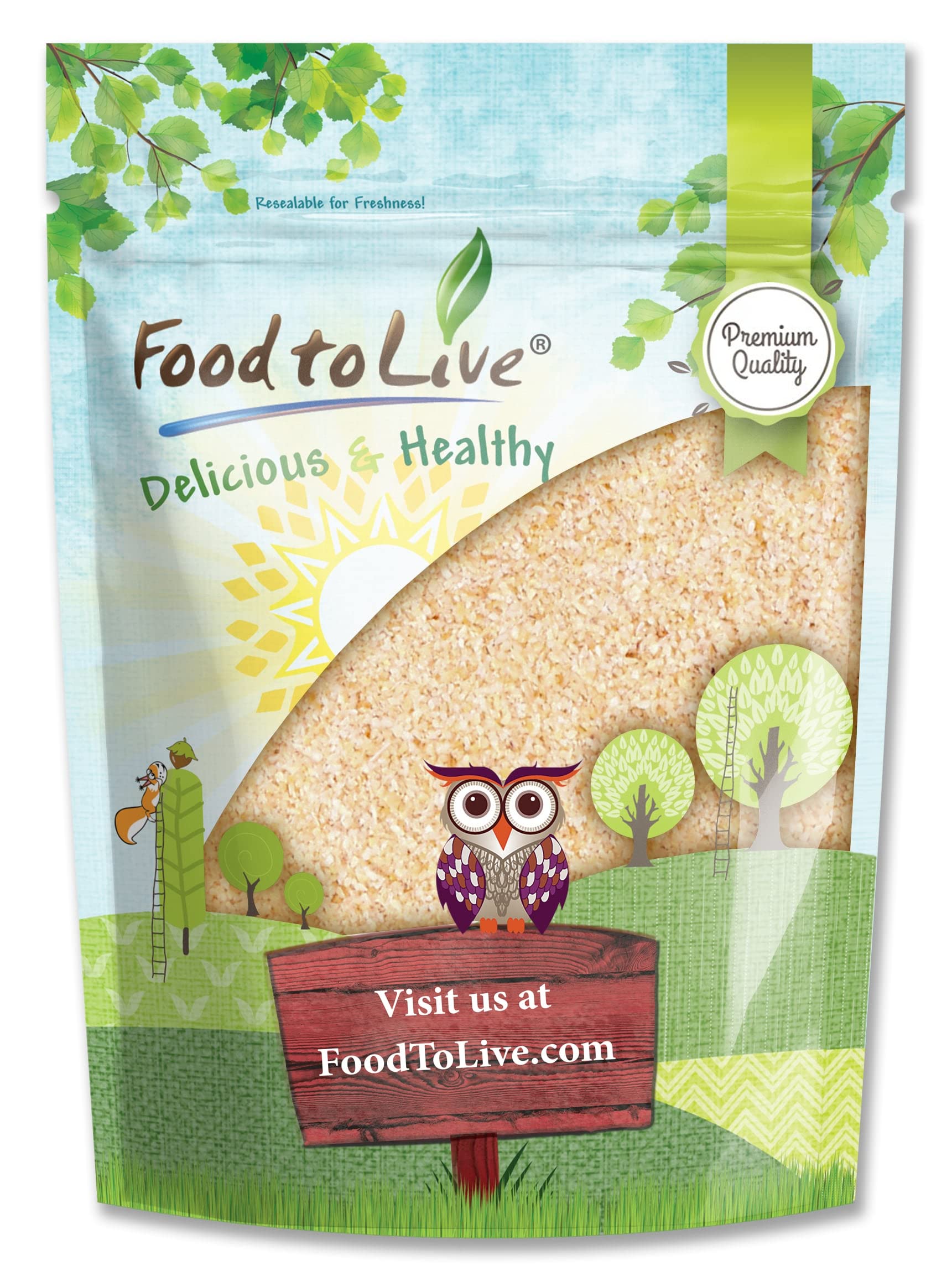 Food to Live - Granulated Garlic, 1.5 Pounds - Dried Coarse Garlic Granules, Raw, Vegan, Bulk Spice. High in Vitamin B, Dietary Fiber, Selenium.