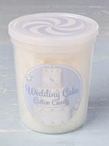 CHOCOLATE STORYBOOK Gourmet Flavored Cotton Candy - Unique Idea for Holidays, Birthdays, Gag Gifts, Party Favors (Wedding Cake, 1.75 oz, 1-Pack)