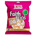 Scripture Candy, Faith Pops Individually Wrapped Lollipop Bag 6.3 Ounce, 20 Pieces
