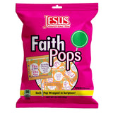 Scripture Candy, Faith Pops Individually Wrapped Lollipop Bag 6.3 Ounce, 20 Pieces