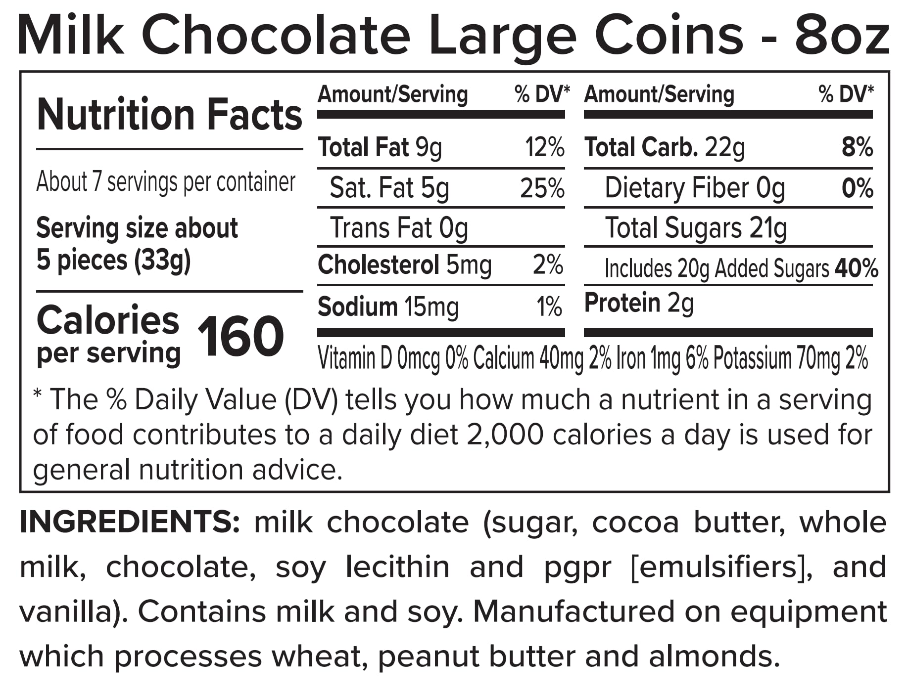 Large Chocolate Gold Coins, 32-Pack, Milk Chocolate Candy, 1.5 Inch Half Dollar Size, Gold Foil, Individually Wrapped Party Favors For Holidays, Candy