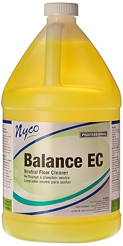 Nyco Balance EC Neutral Floor Cleaner - 128 oz - Neutral, No-Rinse Floor Cleaner - (NL158-G4)