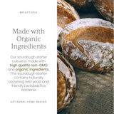Breadtopia Sourdough Starter | Made from Organic & Non-GMO Ingredients | Easy to Follow Instructions | Make Homemade Sourdough Bread | Sour Dough