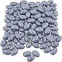 Jordan Almonds Candy - Silver Coated Almonds for Weddings, Candy Buffets & Party Favors, 1 lb Bag