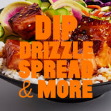 Bachan's Japanese Dipping Sauce - Spicy Sesame, 16 Oz Bottle, Cold-Filled, Non GMO, No Preservatives, No Nut, Non Dairy, Vegan and BPA free. Dipping
