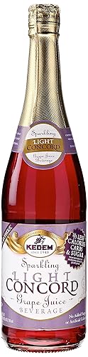 Kedem Light Sparkling Grape Juice, 25.4 oz