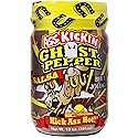 ASS KICKIN' Ghost Pepper Spicy Salsa - 13 oz - Premium Gourmet Spicy Hot Salsa for Tortilla Chips, Veggies, and Breakfast Burritos - Perfect Stocking