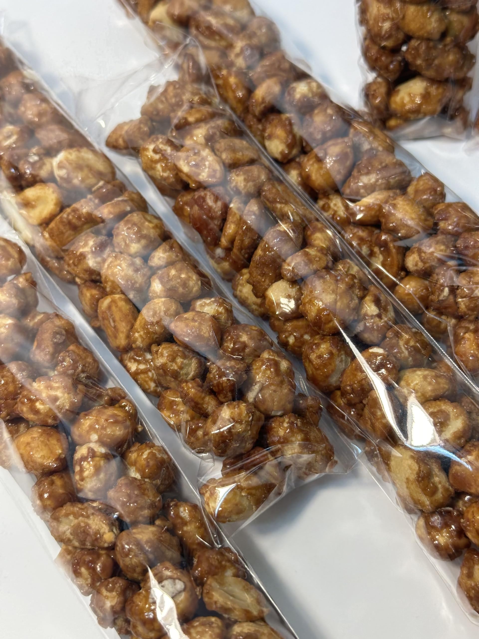 Delicious Garrapiñadas (Sugar Peanuts) - Crunchy, Sweet, and Irresistible -1 dozen/per order - 2.2oz/ea