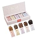 Pinky Up Loose Leaf Tea Sampler Set - Calorie Free Single Serving Loose Leaf Herbal Tea Variety Gift Pack, 15 Pouches