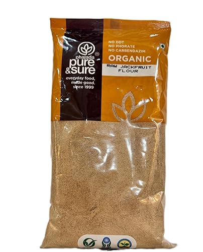 Pure Organik Raw Jackfruit Flour Aaata (1000Gm / 35.28oz)