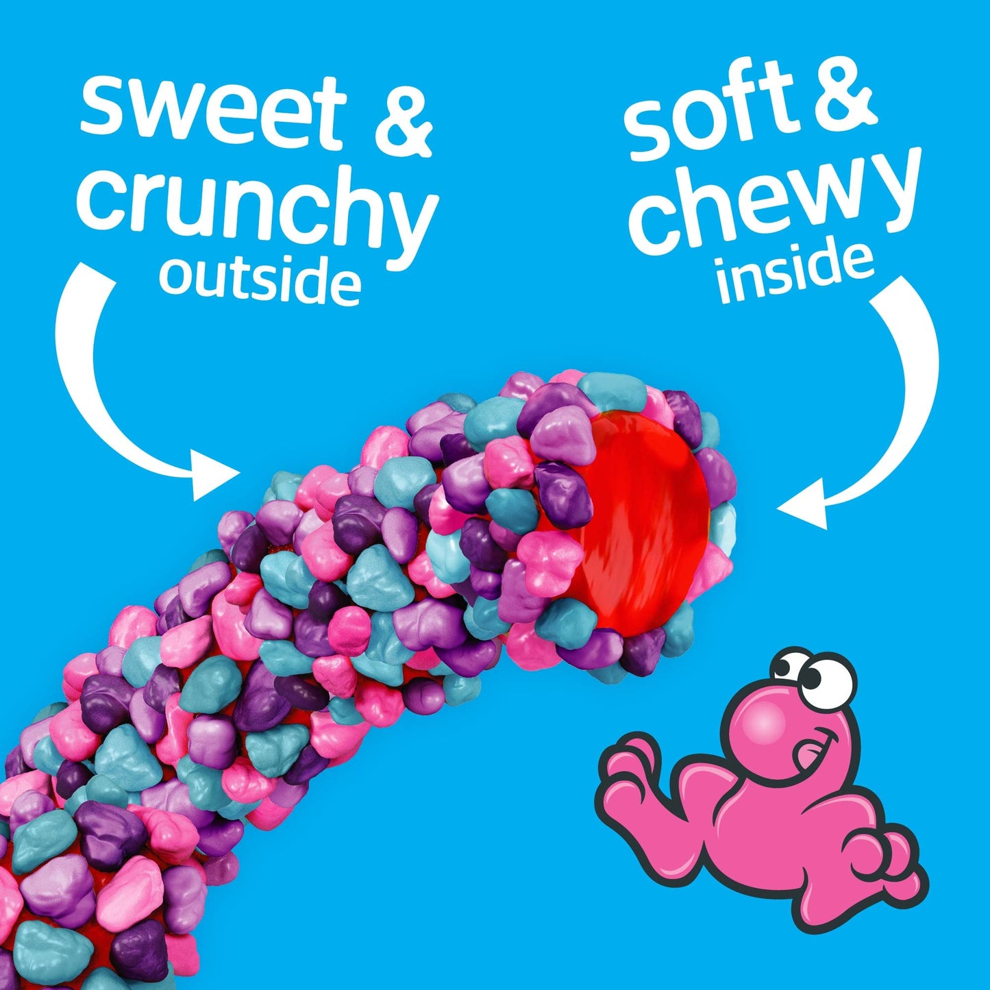 Nerds Rope Candy, Very Berry, 0.92 Ounce Ropes (Pack of 24)