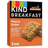 KIND Breakfast Bars, Peanut Butter, Healthy Snacks, Gluten Free, 32 Count