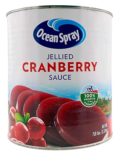 Ocean Spray Jellied Cranberry Sauce | Kosher | Made in America | 7.31 lb