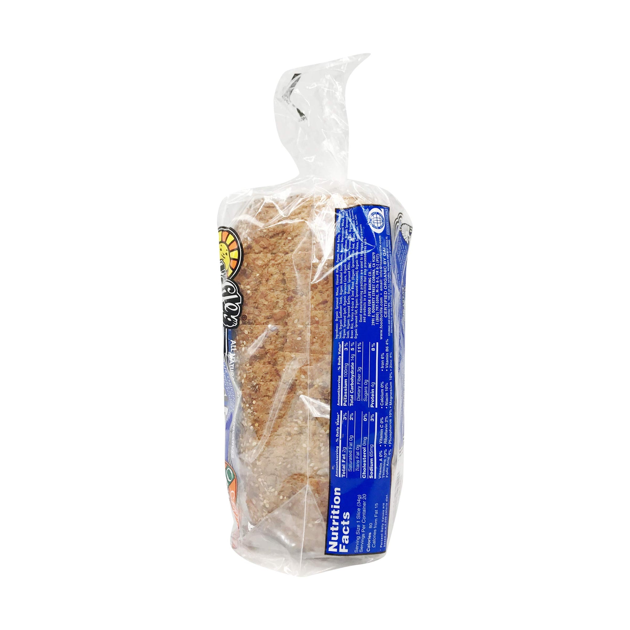 Food for Life Organic Genesis 1:29 Sprouted Grain And Seed Bread, 24 OZ