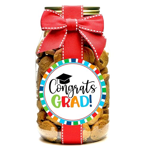 Nam's Bits Chocolate Chip Cookies - Graduation Congratulations Quart Jar - CGR