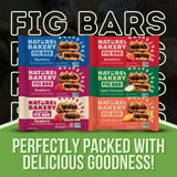 Whole Wheat Fig Bars Variety Pack. Includes 12 Pack-Two of Each Nature's Bakery Fig Bar Strawberry, Apple Cinnamon, Raspberry, Peach Apricot