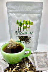 Itadori Tea - Organic Black Tea With Japanese Knotweed For Resveratrol & Immune Support, Antioxidant-Rich, All-Natural Ingredients, 14 Tea Bags