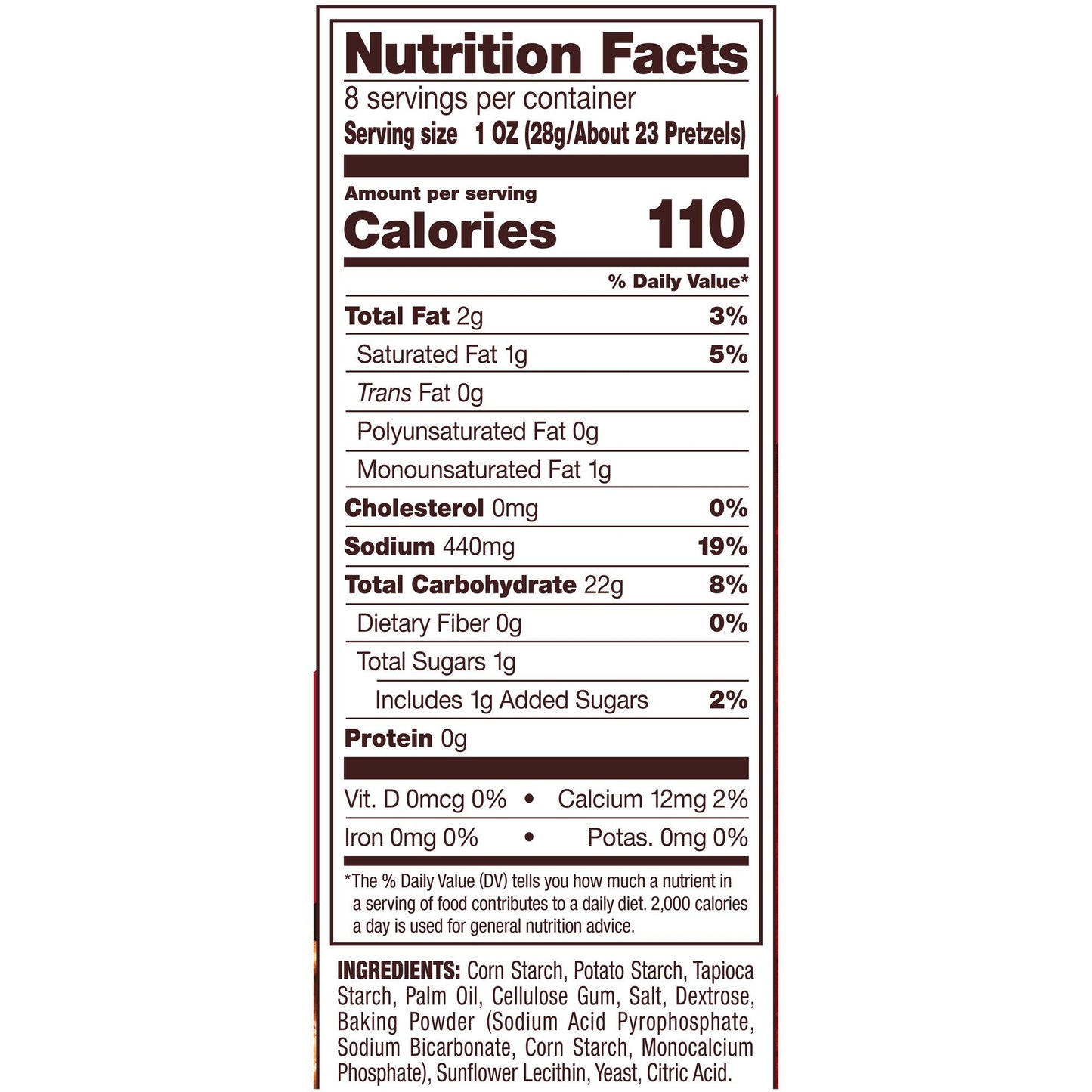 Snyder's of Hanover, Gluten Free Mini Pretzels, 8 Oz Bag