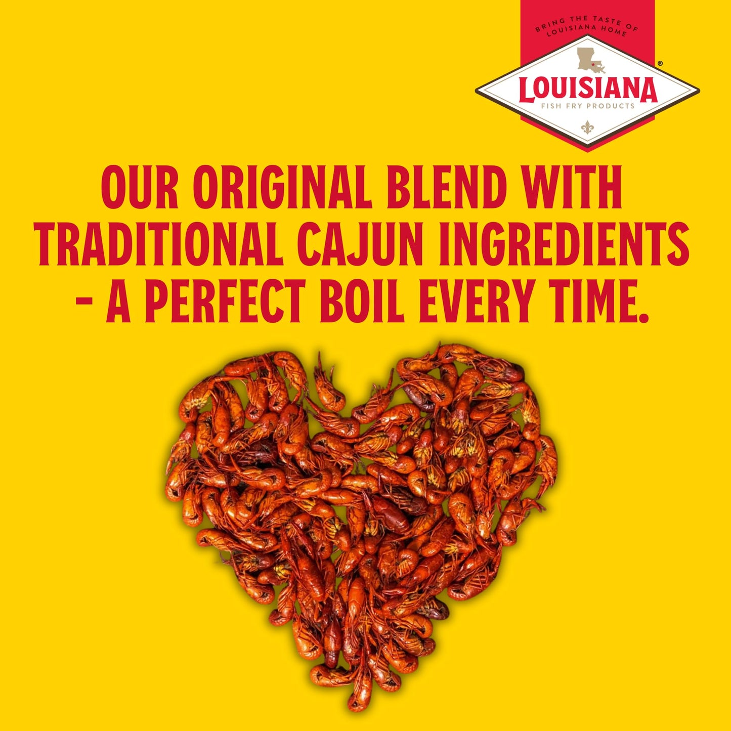 Louisiana Fish Fry Products Crawfish, Shrimp & Crab Boil Seasoning - Spicy & Delicious Seafood Powder Complete Seasoning - Low Salt Cajun Seasoning