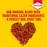 Louisiana Fish Fry Products Crawfish, Shrimp & Crab Boil Seasoning - Spicy & Delicious Seafood Powder Complete Seasoning - Low Salt Cajun Seasoning