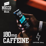 NOCCO Zero Sugar Energy Drink, Variety Pack - 12 Fl Oz (12-Pack) - 180 mg Caffeine, Sugar-Free, BCAAs - Branched Chain Amino Acids, Carbonated, Low