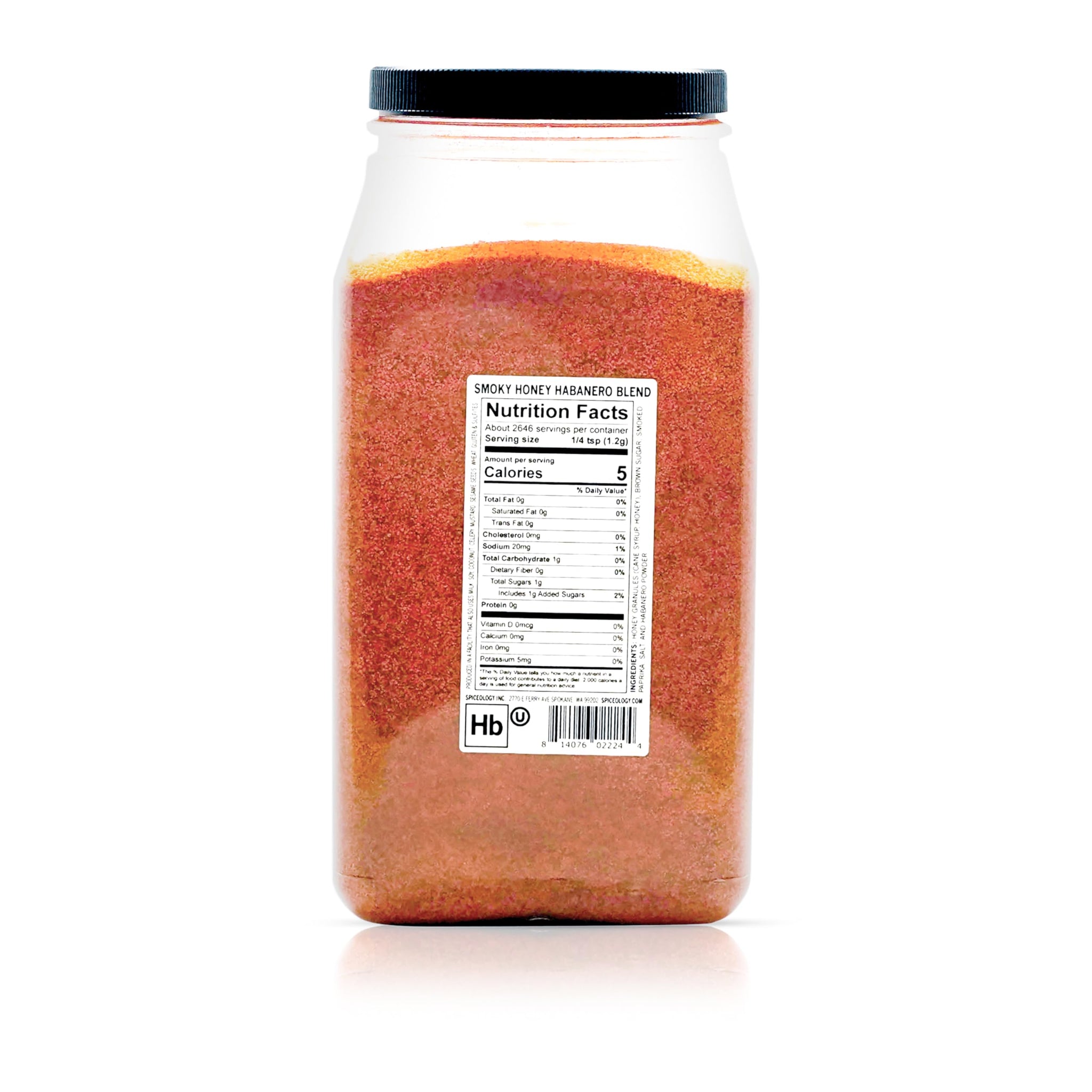 Spiceology Smoky Honey Habanero Seasoning, 112 oz