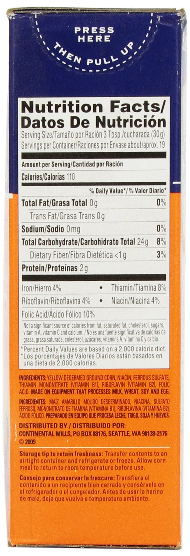 Albers Yellow Corn Meal, 20 oz (Pack of 1)