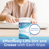 Hygea Natural EasyBreeze Luxurious Clean All Purpose Cleaning Wipes - Multipurpose Cleaner - Dirt and Grease Wipes (Pack of 1)