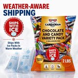 Candyman Candy Variety Pack, 2 lb Bulk Chocolate Candy