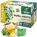 Hanan Muña Tea Bags - 100% Natural Andean Mint Herbal Tea from Peru, 25 Bags of Traditional Té de Muña del Perú, Caffeine-Free for Digestion, Fresh