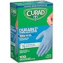 Curad Nitrile Exam Gloves, One Size Fits Most, 100 Count (Pack of 2)