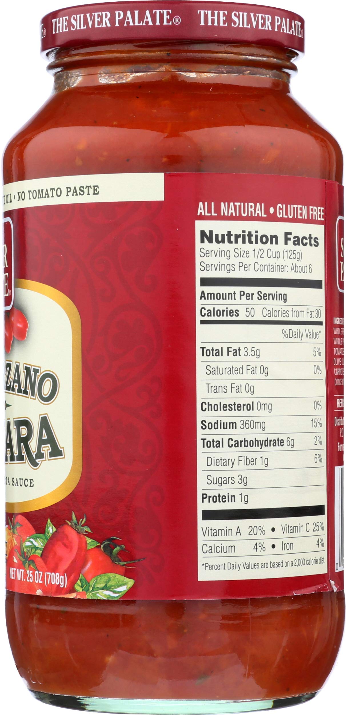 Silver Palate, Marinara Sauce, 25 Ounce