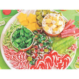 Fun Express Mini Candy Canes Bulk 152 Individually Wrapped - Christmas Candy Red & White Peppermint Sticks | Holiday Treats for Parties, Stocking